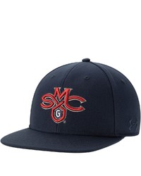 Under Armour Navy Saint Marys Gls On Field Baseball Fitted Hat
