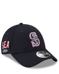 New Era Navy Seattle Mariners 4th Of July 9forty Snapback Adjustable Hat At Nordstrom