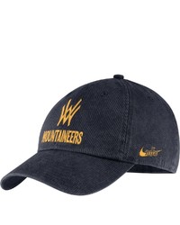 Nike Navy West Virginia Mountaineers Vault Heritage86 Adjustable Hat At Nordstrom