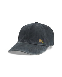 Double RL Rough Out Suede Baseball Cap