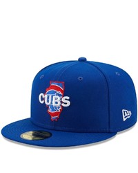 New Era Royal Chicago Cubs Local Ii 59fifty Fitted Hat At Nordstrom