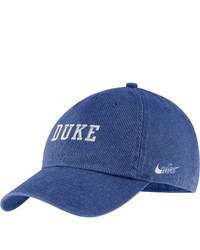 Nike Royal Duke Blue Devils Vault Heritage86 Adjustable Hat At Nordstrom