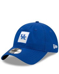 New Era Royal Kentucky Wildcats Contrast Patch 9twenty Adjustable Hat At Nordstrom