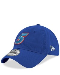 New Era Royal Kyle Larson Enzyme Washed Logo 9twenty Adjustable Hat At Nordstrom