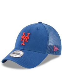 New Era Royal New York Mets Trucker 9forty Adjustable Snapback Hat At Nordstrom