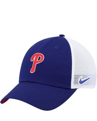 Nike Royal Philadelphia Phillies Heritage 86 Team Trucker Adjustable Hat At Nordstrom