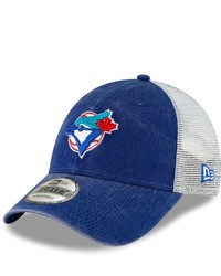 New Era Royal Toronto Blue Jays Cooperstown Collection 1977 Trucker 9forty Adjustable Hat At Nordstrom