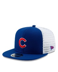 New Era Royalwhite Chicago Cubs Mesh Fresh 9fifty Adjustable Snapback Hat At Nordstrom
