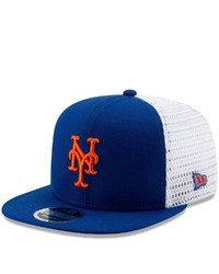 New Era Royalwhite New York Mets Mesh Fresh 9fifty Adjustable Snapback Hat At Nordstrom