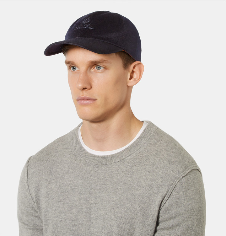 Loro Piana - Storm System Baseball Cap - Men - Navy Loro Piana