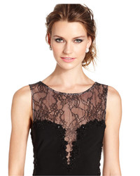 Xscape Evenings Xscape Sleeveless Beaded Illusion Lace Gown