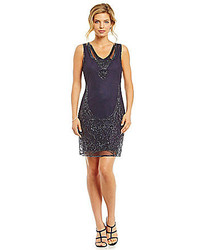 Adrianna Papell Beaded Cocktail Dress