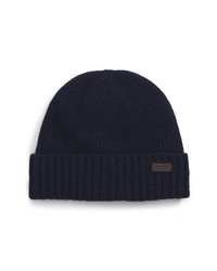 Barbour Carlton Beanie In Navy At Nordstrom