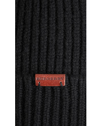 Burberry Cashmere Wool Rib Beanie