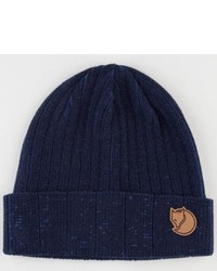 Fjallraven Plated Rib Beanie Navy One Size For 221175210