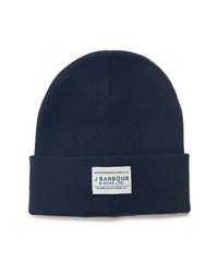 Barbour Nautic Cotton Blend Beanie In Navy At Nordstrom