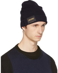 Stella McCartney Navy Members And Non Members Only Beanie