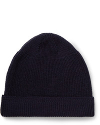 Neighborhood Ribbed Wool Beanie