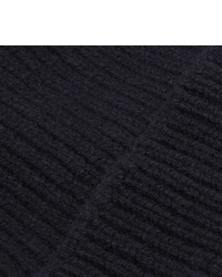Paul Smith Ribbed Cashmere And Wool Blend Beanie