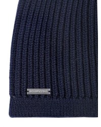 DSQUARED2 Ribbed Wool Beanie Hat Gloves Set