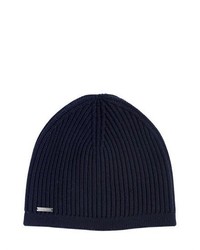 DSQUARED2 Ribbed Wool Beanie Hat Gloves Set