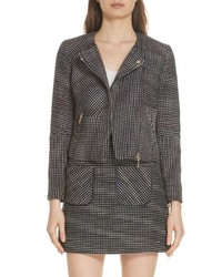 Ted Baker London Colour By Numbers Julio Boucle Moto Jacket