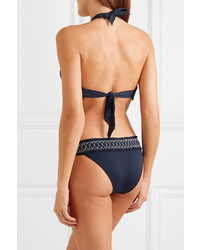 Heidi Klein Anguilla Smocked Halterneck Bikini Top