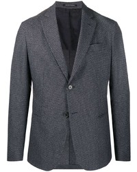 Emporio Armani All Over Patterned Tailored Blazer