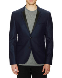 Amint Slim Fit Quilted Lapel Sportcoat