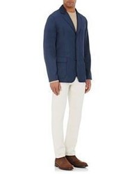 Kiton Athletic Inspired Three Button Sportcoat
