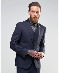 Asos Brand Slim Fit Suit Jacket In Tonic