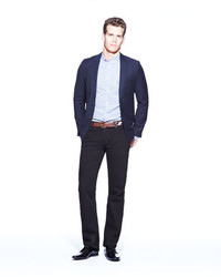 Burberry Brit Two Button Sport Coat Navy