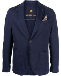 Manuel Ritz Buttoned Single Breasted Blazer