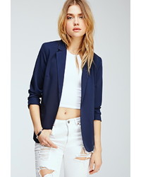 Forever 21 Classic Open Front Blazer