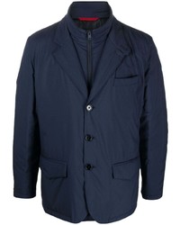 Fay Double Front Layered Effect Jacket