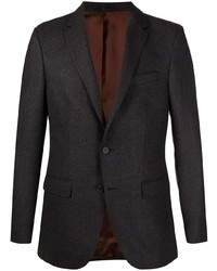 BOSS Elbow Patch Single Breasted Blazer