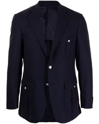 Man On The Boon. Embossed Button Blazer Jacket