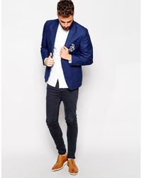 Selected Embroidered Blazer