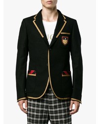 Gucci Embroidered Cambridge Jacket