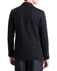 Lanvin Extra Trim Fit Double Jersey Blazer