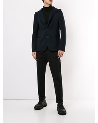 Emporio Armani Fitted Hooded Blazer Jacket