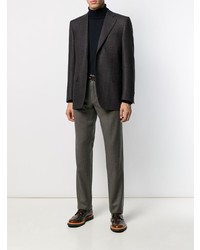 Canali Fitted Single Breasted Blazer