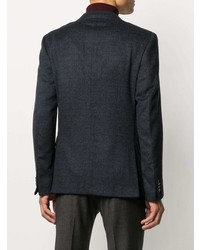 Z Zegna Fitted Single Breasted Blazer