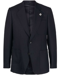 Lardini Fitted Single Breasted Blazer