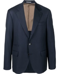 Brunello Cucinelli Fitted Single Breasted Suit Jacket