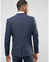 Selected Homme Super Skinny Suit Jacket In Stretch In Navy