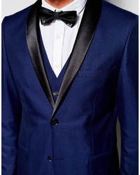 Selected Homme Tuxedo Suit Jacket With Shawl Lapel In Skinny Fit