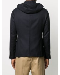 Emporio Armani Long Sleeve Hooded Blazer