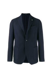 Lardini Long Sleeved Suit Jacket