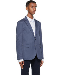Ps By Paul Smith Navy Mid Fit Blazer
